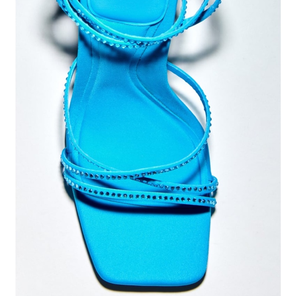 NWT Zara sparkly sandals